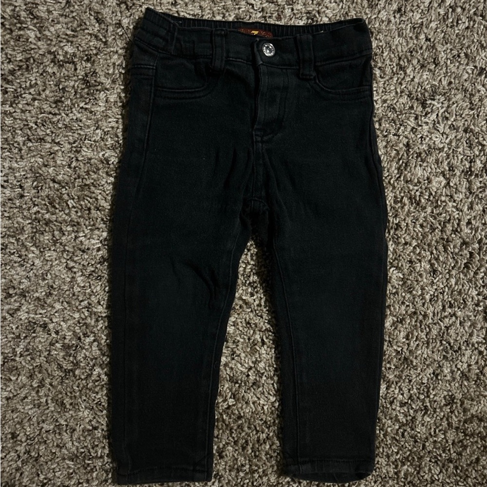 7 for all Mankind baby 24 month jeans in black